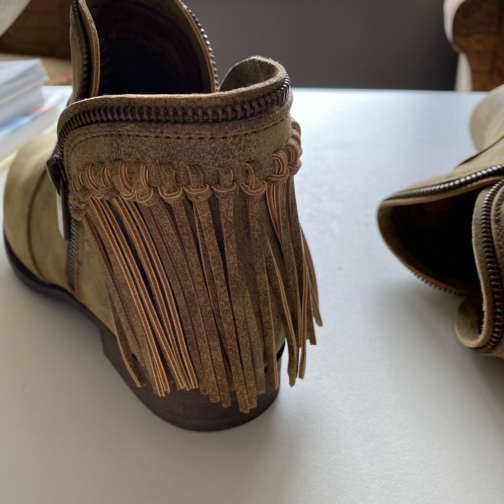 JC Girl's Fringe Ankle Boots - Picture 8 of 14